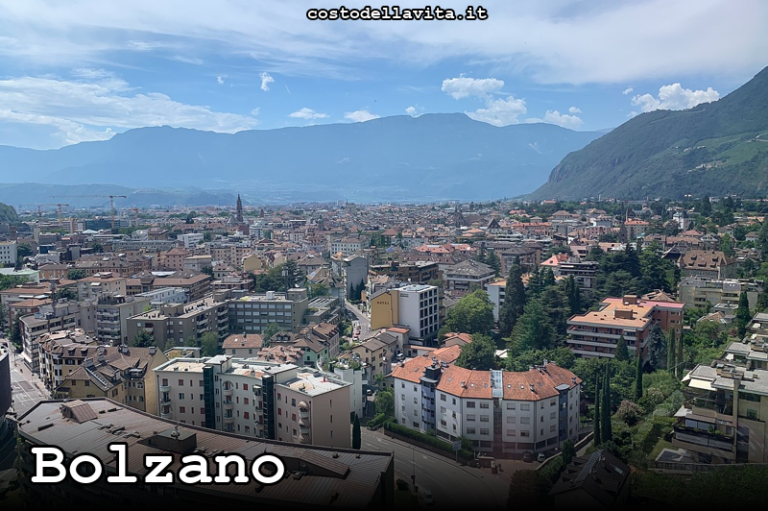 Costo della Vita a Bolzano