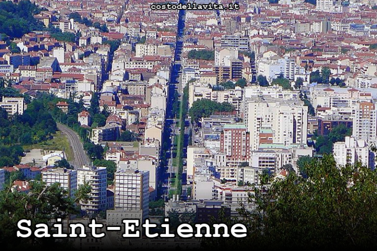 Costo della Vita a Saint-Etienne