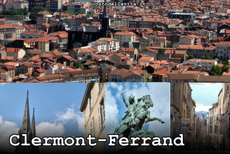 Costo della Vita a Clermont-Ferrand